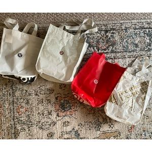 4 small lulu bags